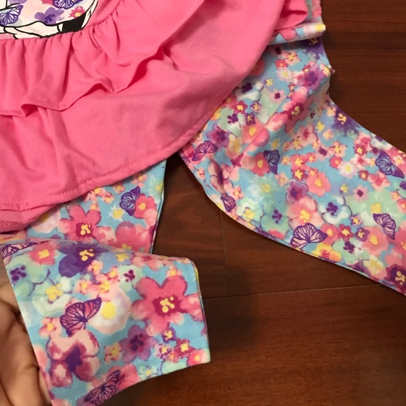 Minnie Mouse Set of leggings and top - Picture 4 of 5